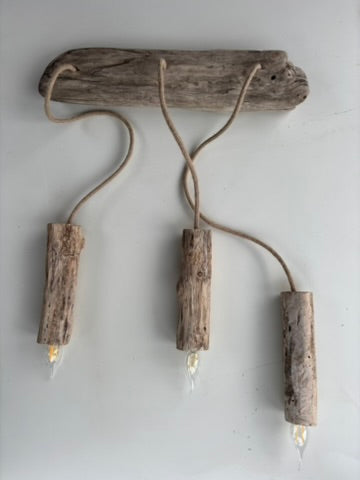 luminaire bois flotté et dérivé