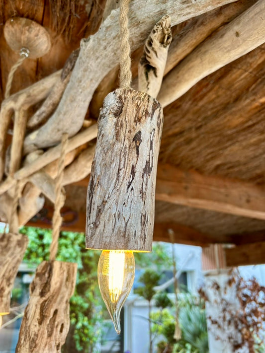 luminaire bois flotté et dérivé