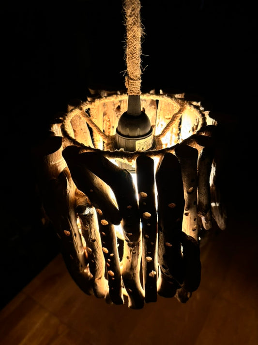 Luminaire bois flotté et dérivé