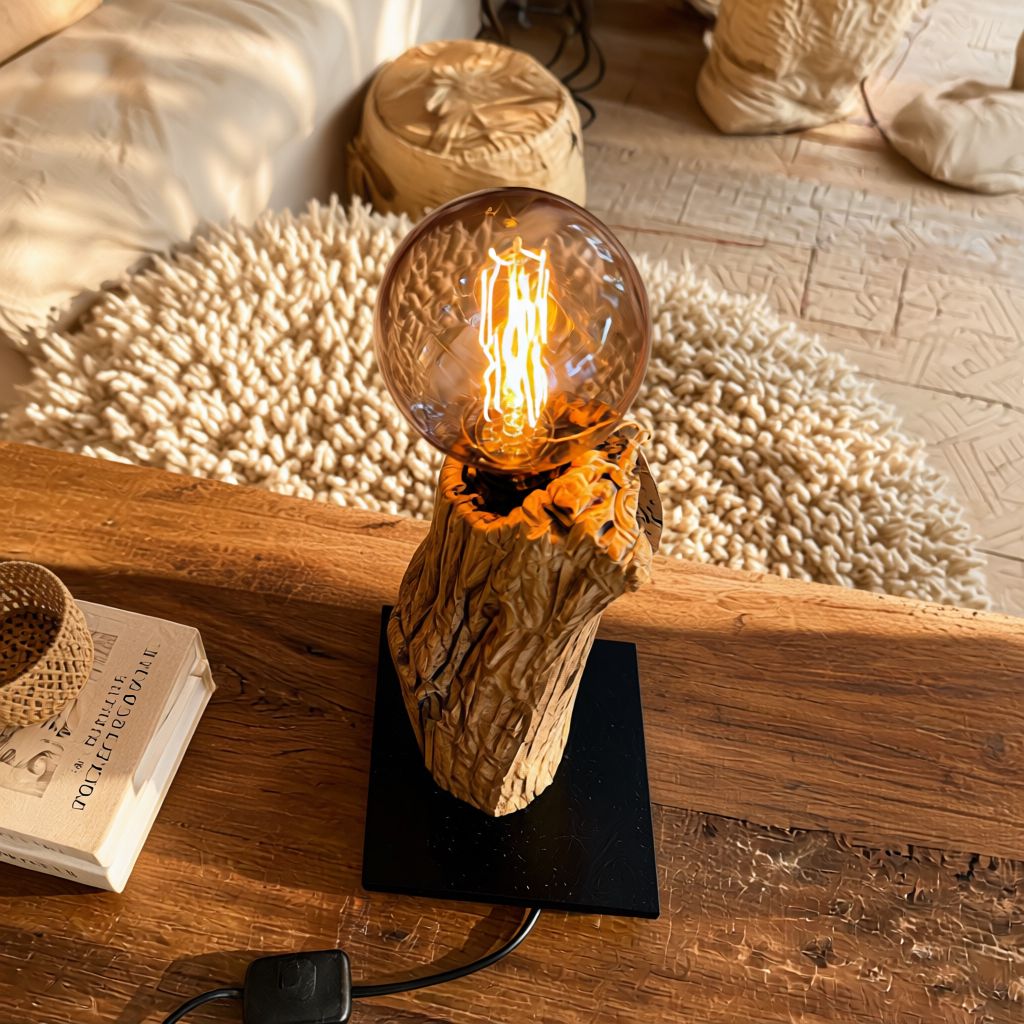 luminaire bois flotté et dérivé