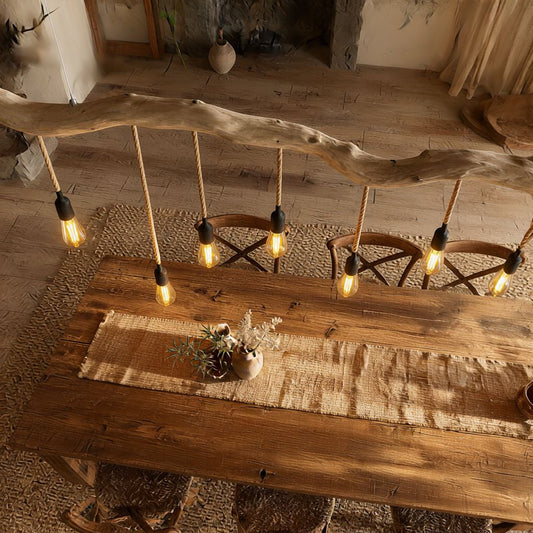 luminaire bois flotté et dérivé