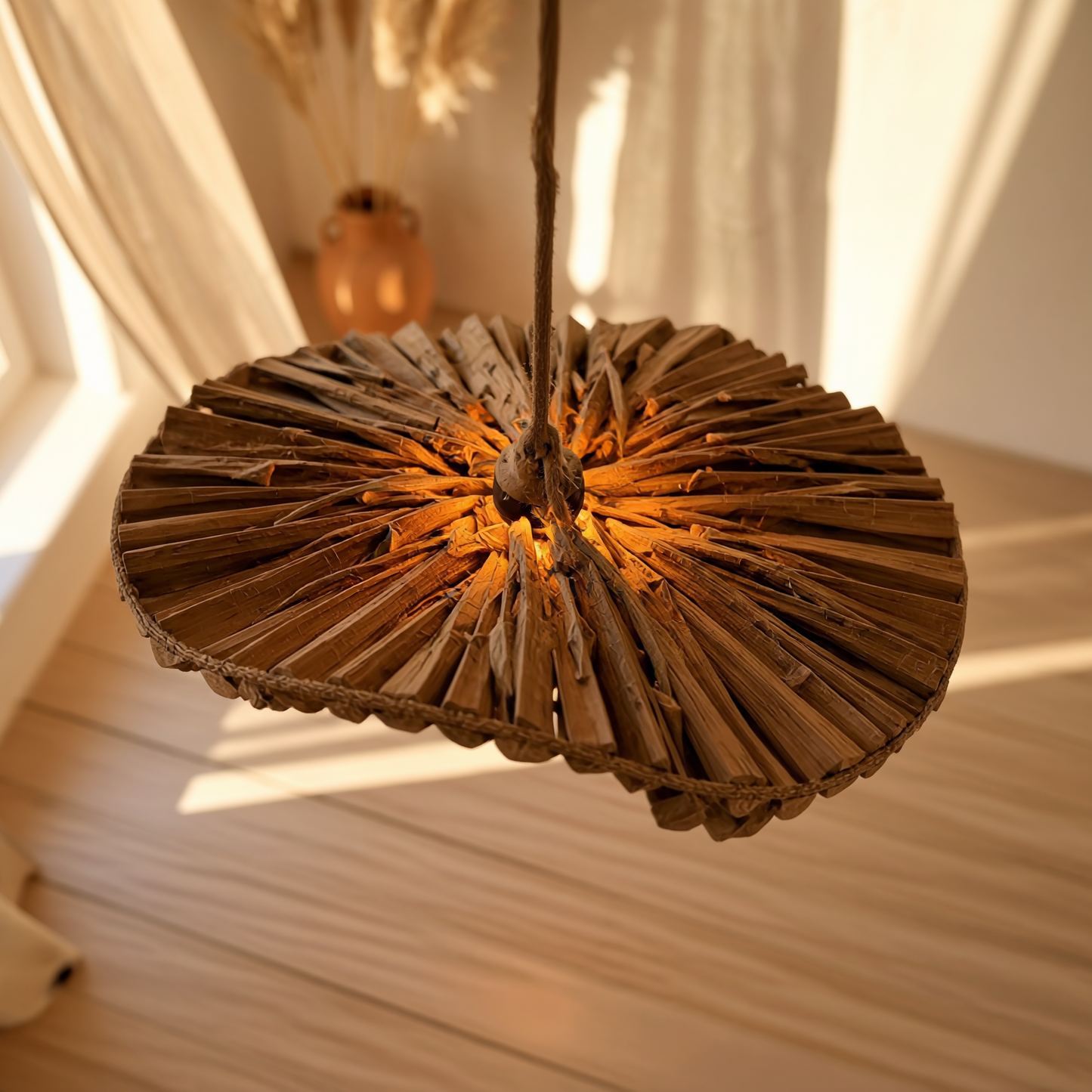 luminaire bois flotté et dérivé